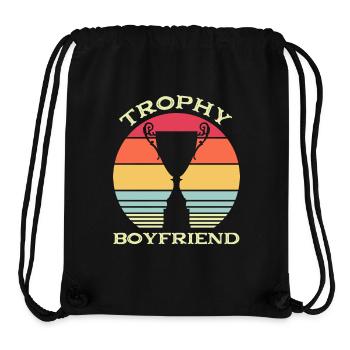 Freund Paare Liebe Beziehung Partner Geschenkidee - Stanley/Stella recycelter Gym Bag - Schwarz - Vorne