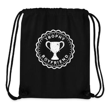 Freund Paare Liebe Beziehung Partner Geschenkidee - Stanley/Stella recycelter Gym Bag - Schwarz - Vorne