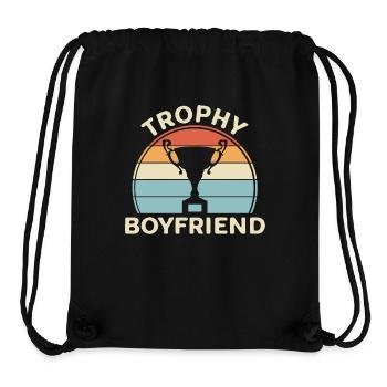 Freund Paare Liebe Beziehung Partner Geschenkidee - Stanley/Stella recycelter Gym Bag - Schwarz - Vorne