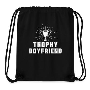 Freund Paare Liebe Beziehung Partner Geschenkidee - Stanley/Stella recycelter Gym Bag - Schwarz - Vorne