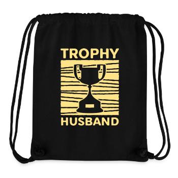 Ehemann Bräutigam Heirat Hochzeit Geschenkidee - Stanley/Stella recycelter Gym Bag - Schwarz - Vorne