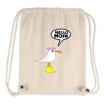 Hello Seagull Rubber Boots Boots Hello Moin - Stanley/Stella Recycled Gym Bag - natural - Front