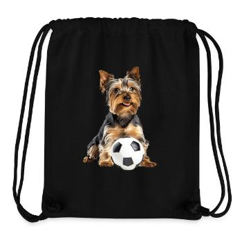Yorkshire Terrier - Stanley/Stella Recycled Gym Bag - black - Front