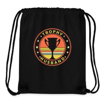 Ehemann Bräutigam Heirat Hochzeit Geschenkidee - Stanley/Stella recycelter Gym Bag - Schwarz - Vorne