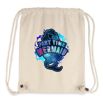 Part Time Mermaid - Stanley/Stella Recycled Gym Bag - natural - Front