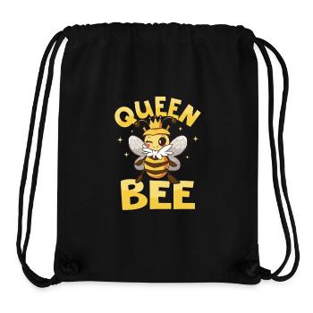 Queen Bee Beekeeper Apiarist Beekeeping - Stanley/Stella Recycled Gym Bag - black - Front