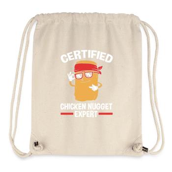 Chicken Nuggets - Stanley/Stella Recycled Gym Bag - natural - Front