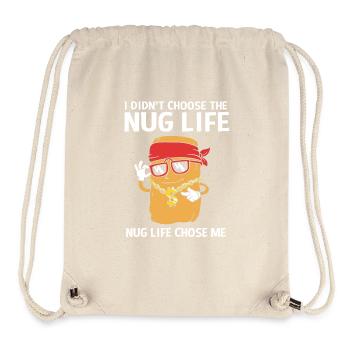 Chicken Nuggets - Stanley/Stella recycelter Gym Bag - Naturweiß - Vorne