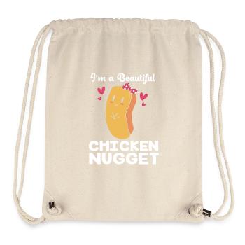 Chicken Nuggets - Stanley/Stella Recycled Gym Bag - natural - Front