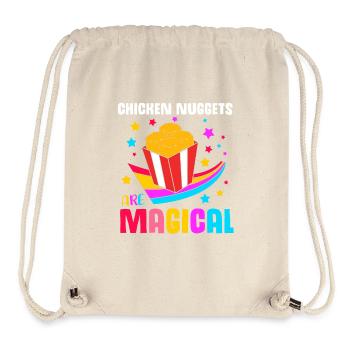 Chicken Nuggets - Stanley/Stella Recycled Gym Bag - natural - Front