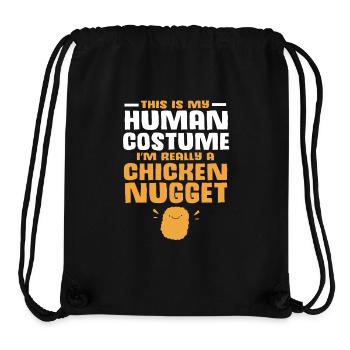 Chicken Nuggets - Stanley/Stella Recycled Gym Bag - black - Front