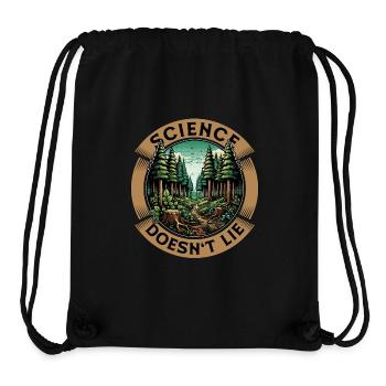 Environmental Science Doesn't Lie Soil Scientist - Stanley/Stella Recycled Gym Bag - black - Front