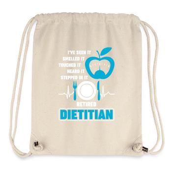 Dietitian Retired Dietitian - Stanley/Stella Recycled Gym Bag - natural - Front