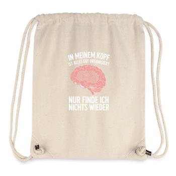 Schüler - Stanley/Stella recycelter Gym Bag - Naturweiß - Vorne