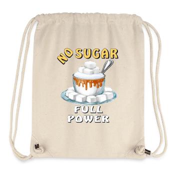 ZUCKER NO SUGAR FULL POWER - Stanley/Stella Recycled Gym Bag - natural - Front