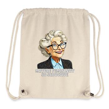 MATURE FEMININITY, SO SEDUCTIVE - Stanley/Stella Recycled Gym Bag - natural - Front