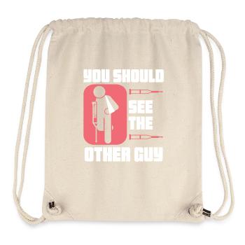 You Should See The Other Guy Vintage - Stanley/Stella Recycled Gym Bag - natural - Front