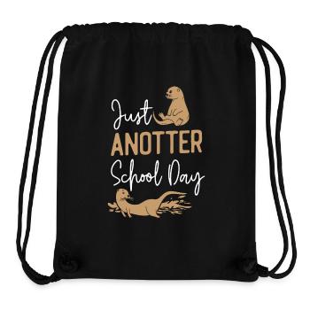 Otter Pre-School First Grade Back - Stanley/Stella recycelter Gym Bag - Schwarz - Vorne