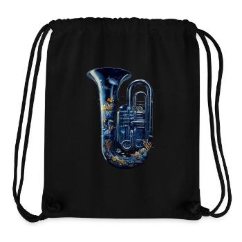 Fish Tuba - Stanley/Stella Recycled Gym Bag - black - Front