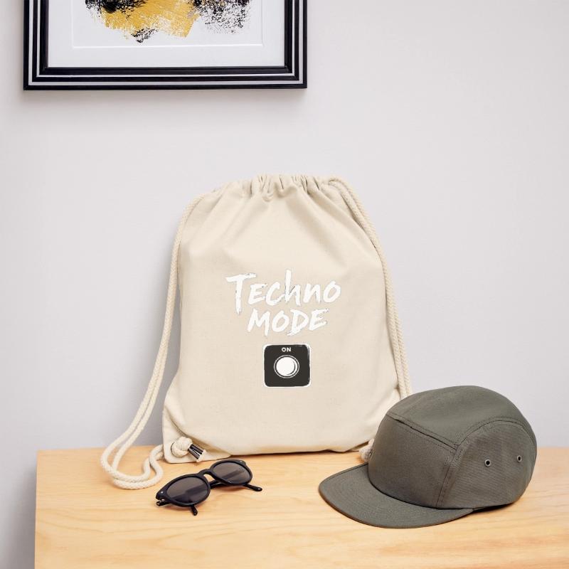Techno Mode On Techno Techno Musik Techno Stanley/Stella recycelter Gym Bag