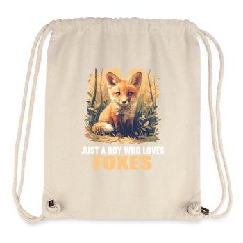 Füchse Fuchs - Stanley/Stella recycelter Gym Bag - Naturweiß - Vorne