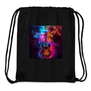 Ukulele - Stanley/Stella Recycled Gym Bag - black - Front