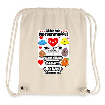 Night lovers – coffee saves the world - Stanley/Stella Recycled Gym Bag - natural - Front