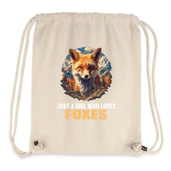 Füchse Fuchs - Stanley/Stella recycelter Gym Bag - Naturweiß - Vorne