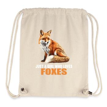 Füchse Fuchs - Stanley/Stella recycelter Gym Bag - Naturweiß - Vorne