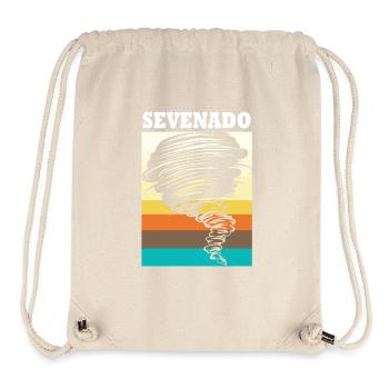 Tornado Birthday Children's Birthday Party - Stanley/Stella Recycled Gym Bag - natural - Front