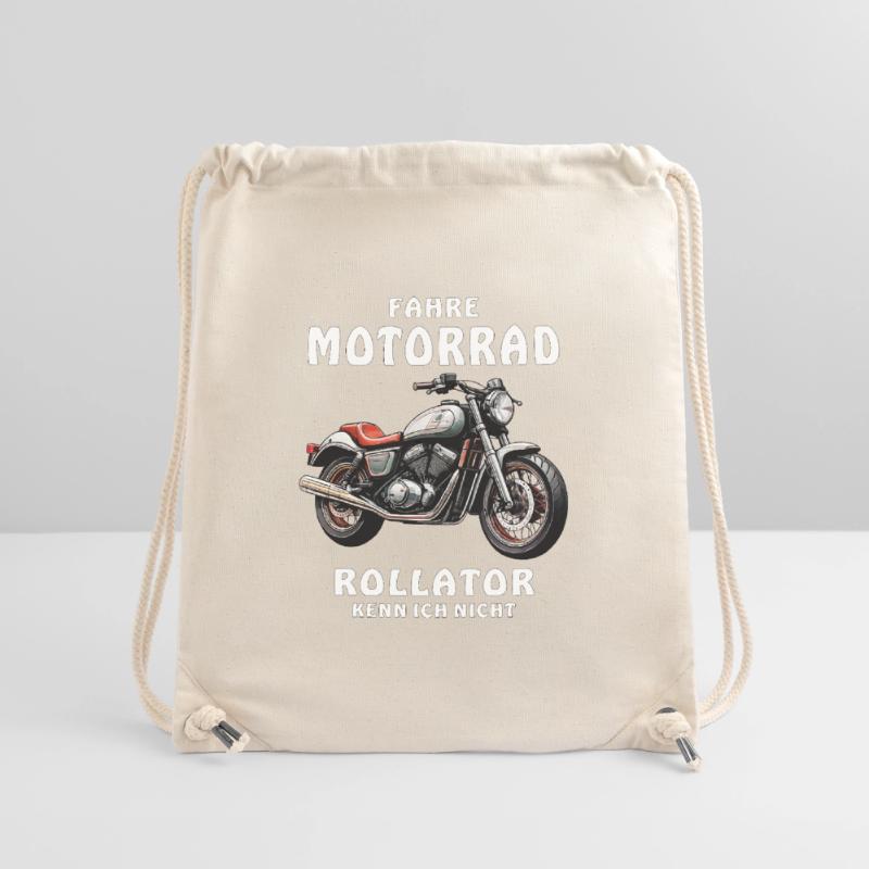 I DON'T KNOW A MOTORCYCLE ROLLATOR Stanley/Stella Recycled Gym Bag