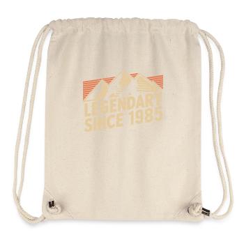 Legendary since 1985 Birthday - Stanley/Stella Recycled Gym Bag - natural - Front