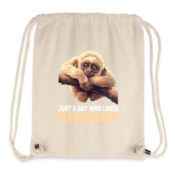 Gibbons Gibbon - Stanley/Stella recycelter Gym Bag - Naturweiß - Vorne