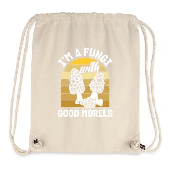 Pilzsammler Mit Guten Morcheln - Stanley/Stella recycelter Gym Bag - Naturweiß - Vorne
