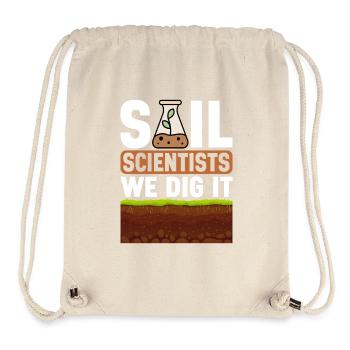 Bodenwissenschaftler Soil Science - Stanley/Stella Recycled Gym Bag - natural - Front