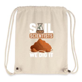 Bodenwissenschaftler Soil Science - Stanley/Stella Recycled Gym Bag - natural - Front