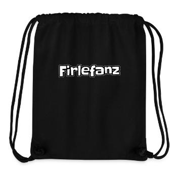 Firlefanz German word nonsense nonsense kokolores - Stanley/Stella Recycled Gym Bag - black - Front