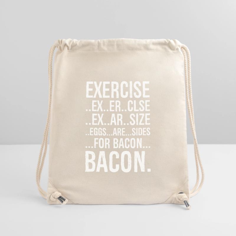 Bacon Exercise Stanley/Stella Recycled Gym Bag
