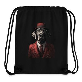 Deutsche Dogge - Stanley/Stella recycelter Gym Bag - Schwarz - Vorne