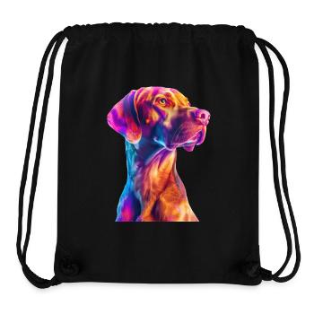 Vizsla - Stanley/Stella recycelter Gym Bag - Schwarz - Vorne