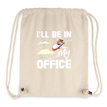 Roller coaster my office experience fun - Stanley/Stella Recycled Gym Bag - natural - Front