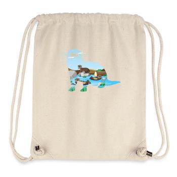 Otter River - Stanley/Stella Recycled Gym Bag - natural - Front