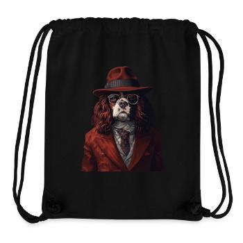 Cavalier King Charles - Stanley/Stella recycelter Gym Bag - Schwarz - Vorne