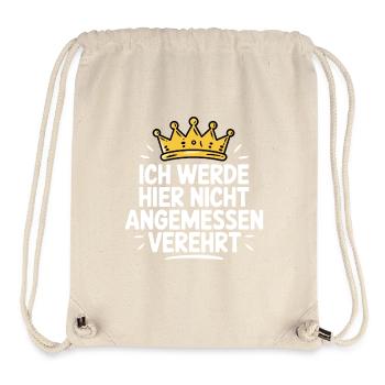 I'm not appropriately revered here Funny - Stanley/Stella Recycled Gym Bag - natural - Front