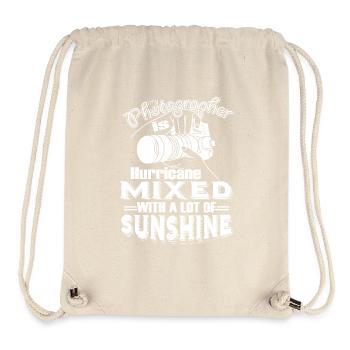 Photographer Lot Of Sunshine - Stanley/Stella Recycled Gym Bag - natural - Front