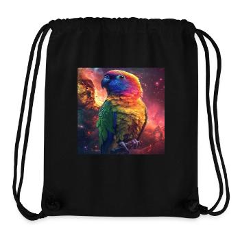 Sittiche - Stanley/Stella recycelter Gym Bag - Schwarz - Vorne