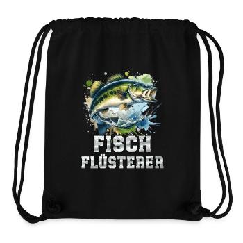 Angler Outfit Angeln Hobby - Stanley/Stella recycelter Gym Bag - Schwarz - Vorne