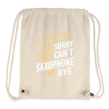 Saxophones: Sorry. Cant. Saxophones - Stanley/Stella Recycled Gym Bag - natural - Front