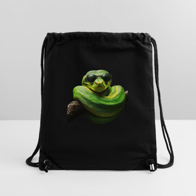 Green Tree Python Snakes Lover Terrarium Stanley/Stella Recycled Gym Bag