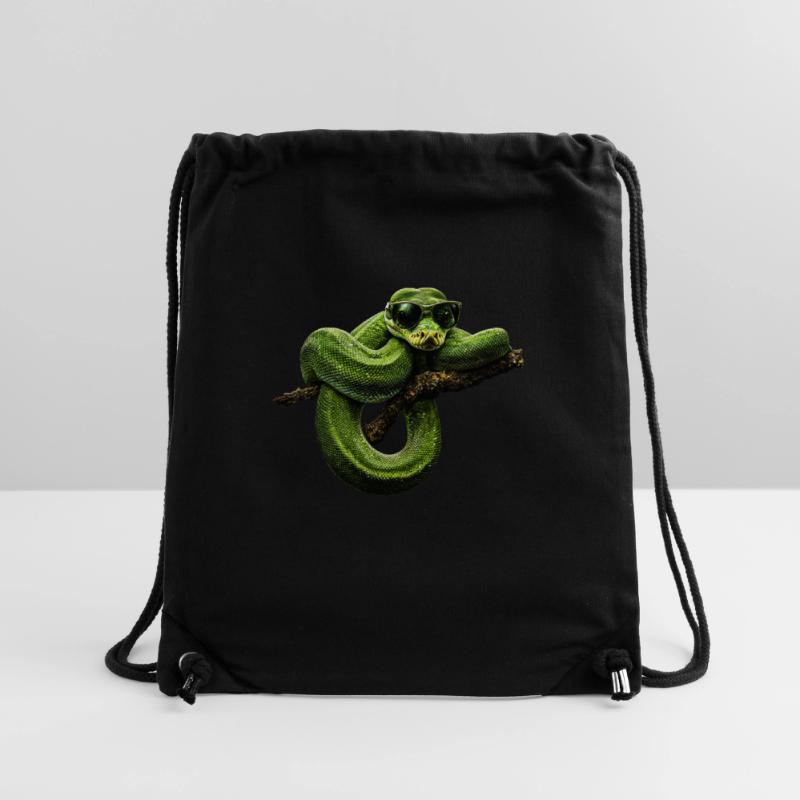 Green Tree Python Snakes Lover Terrarium Stanley/Stella Recycled Gym Bag